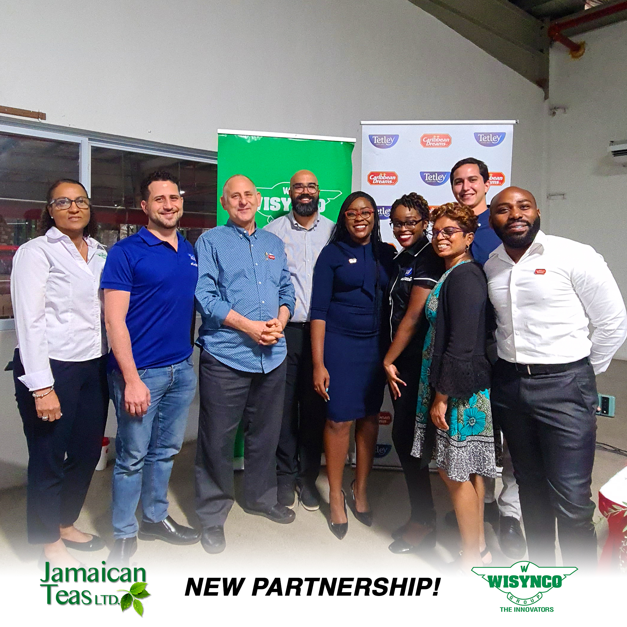 Jamaican Teas Ltd. and Wisynco New Partnership
